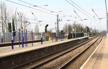image of railway line