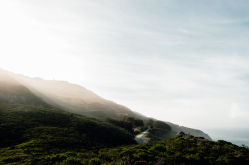 Fototapeta premium Big Sur Coastline Morning Fog