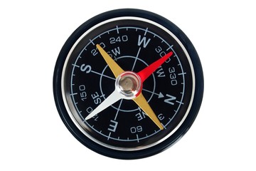 Compass on white