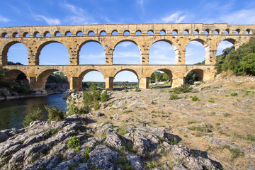 Fototapeta premium Pont du Gard, France
