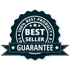 Best Seller label illustration