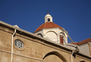 Fototapeta na wymiar Faneromeni Church on Faneromeni square in Nicosia. Cyprus
