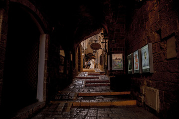 Ancient arabic city street