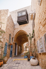 Ancient arabic city street