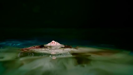 portrait of a young woman with dreadlocks on her head who looks like a sea siren or a fairy-tale character