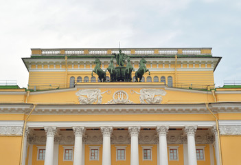 Naklejka premium Alexandrinsky Theatre, Saint Petersburg.