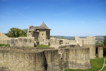 Fototapeta na wymiar Throne Fortress in Suceava