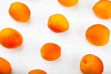 apricot White Background studio 