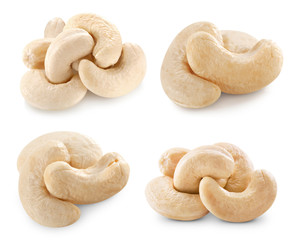 Cashew nuts isolated