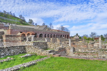 Fototapeta na wymiar Heraclea Lyncestis, Bitola, Macedonia