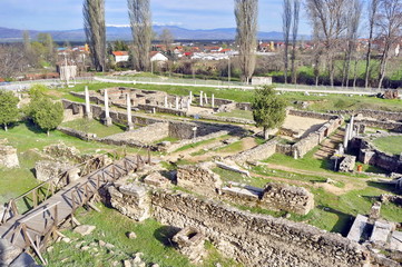 Obraz premium Heraclea Lyncestis, Bitola, Macedonia