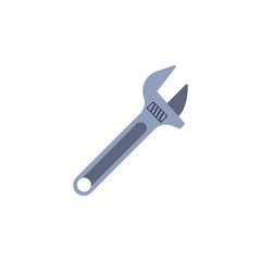 colored Open End Adjustable Spanner illustration. Element of construction tools for mobile concept and web apps. Detailed Spanner illustration can be used for web
