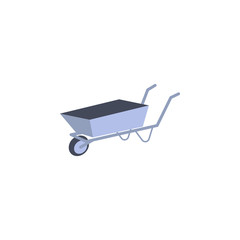 colored building trolley illustration. Element of construction tools for mobile concept and web apps. Detailed building trolley illustration can be used for web and mobile