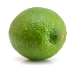 Lime isolated on white background