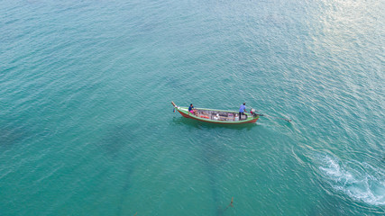 aerial view landscape of water  Sea