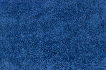 Blue towel cloth texture 