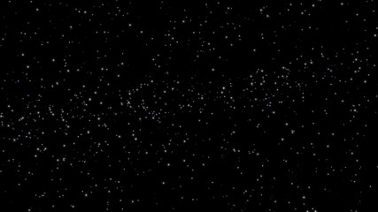 Stars in night sky texture 