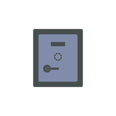 safe colored icon. Element of bankings for mobile concept and web apps. Detailed safe colored icon can be used for web and mobile. Premium icon