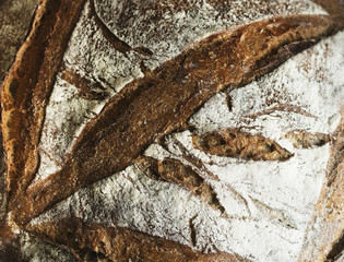 Homemade sourdough bread food photography recipe idea