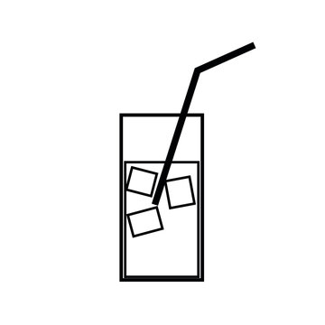 Glas Trinken