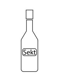 Sektflasche