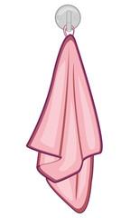 Rose clean towel