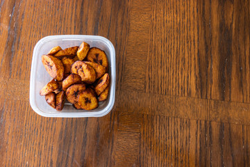 Nigerian Fried Plantain Ready to be served 