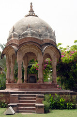 Cénotaphes royaux, jardins de Mandore, Jodhpur, Rajasthan, Inde