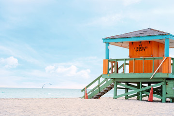 Lifeguard Tower in Miami