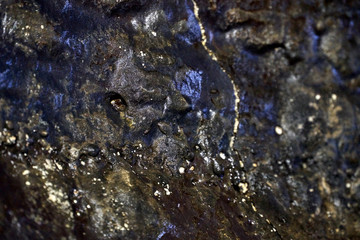 Manjanggul is one of the finest lava tunnels in the world and designated as an UNESCO World natural heritage. Jeju Island, South Korea.