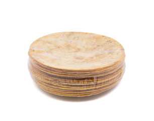 Indian Khakhra is a Traditional Gujarati Snack Also Know As Khakra, Crispy Roti or Fenugreek khakra, Khakhara’s are thin crackers made from wheat flour and oil. It is served usually during breakfast