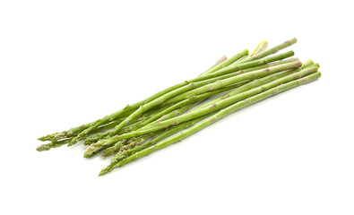 Asparagus isolated on white background
