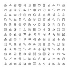 Financial icon set