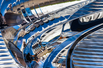 Autoscheinwerfer im Detail