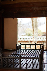 Korean Folk Village in the city of Yongin, South Korea.