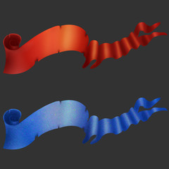 Hand drawing the flag.