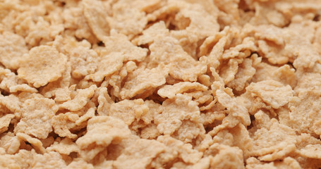 Stack of corn flake