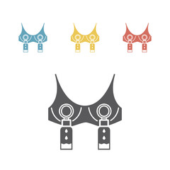 Hands Free Breast Pumping Bra Vector illustration