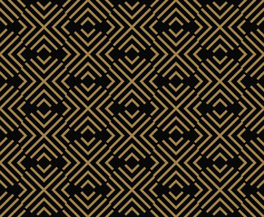 elegant line ornament pattern seamless pattern for background, wallpaper, textile printing, packaging, wrapper, etc.