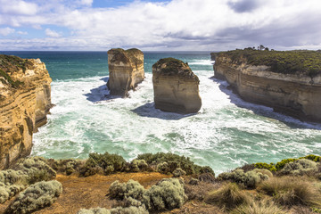 Loch Ard Gorge and Island Arch from Tom & Eva Lookout Australia Great Ocean Road and surroundings...
