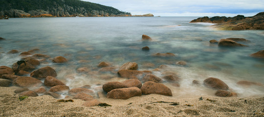 Sleepy Bay in Freycinet National Park, Tasmania