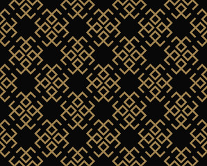 Modern Luxury stylish geometric textures with lines seamless patterns