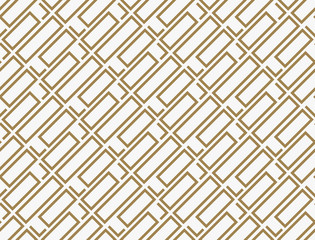 Modern Luxury stylish geometric textures with lines seamless patterns