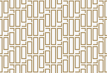 Modern Luxury stylish geometric textures with lines seamless patterns