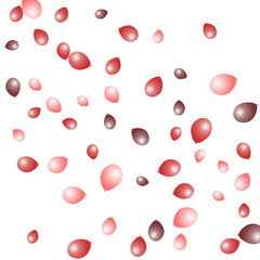 Background with Colorful balloons. Simple Feminine Pattern for Card, Invitation, Print. Trendy Decoration with Beautiful balloons. 