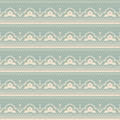 Antique seamless background Curve Cross Frame flower Dot Line