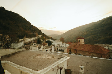 Sunset in Pampaneira, La Alpujarra