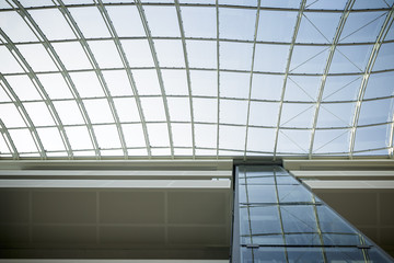 Curved Glass Ceiling