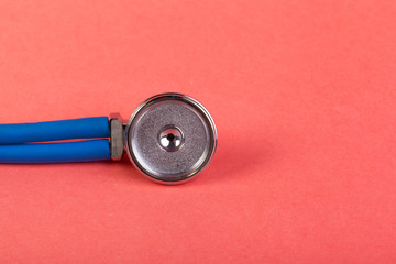 Close up view,  stethoscope