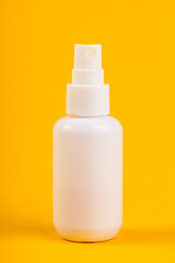 medical bottle close up